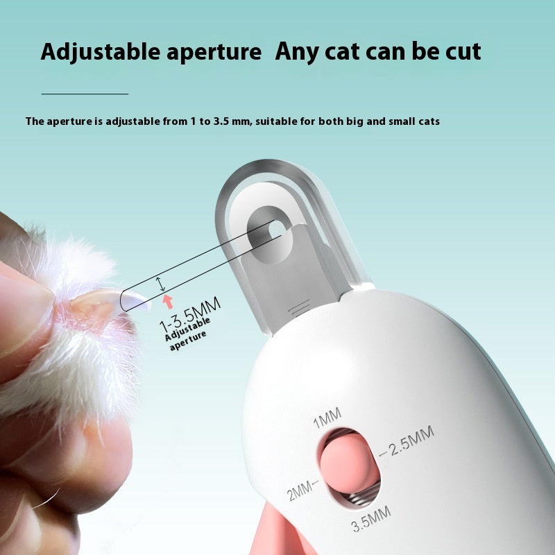 Pet Nail Clipper with Hidden File