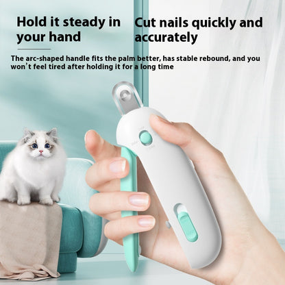 Pet Nail Clipper with Hidden File