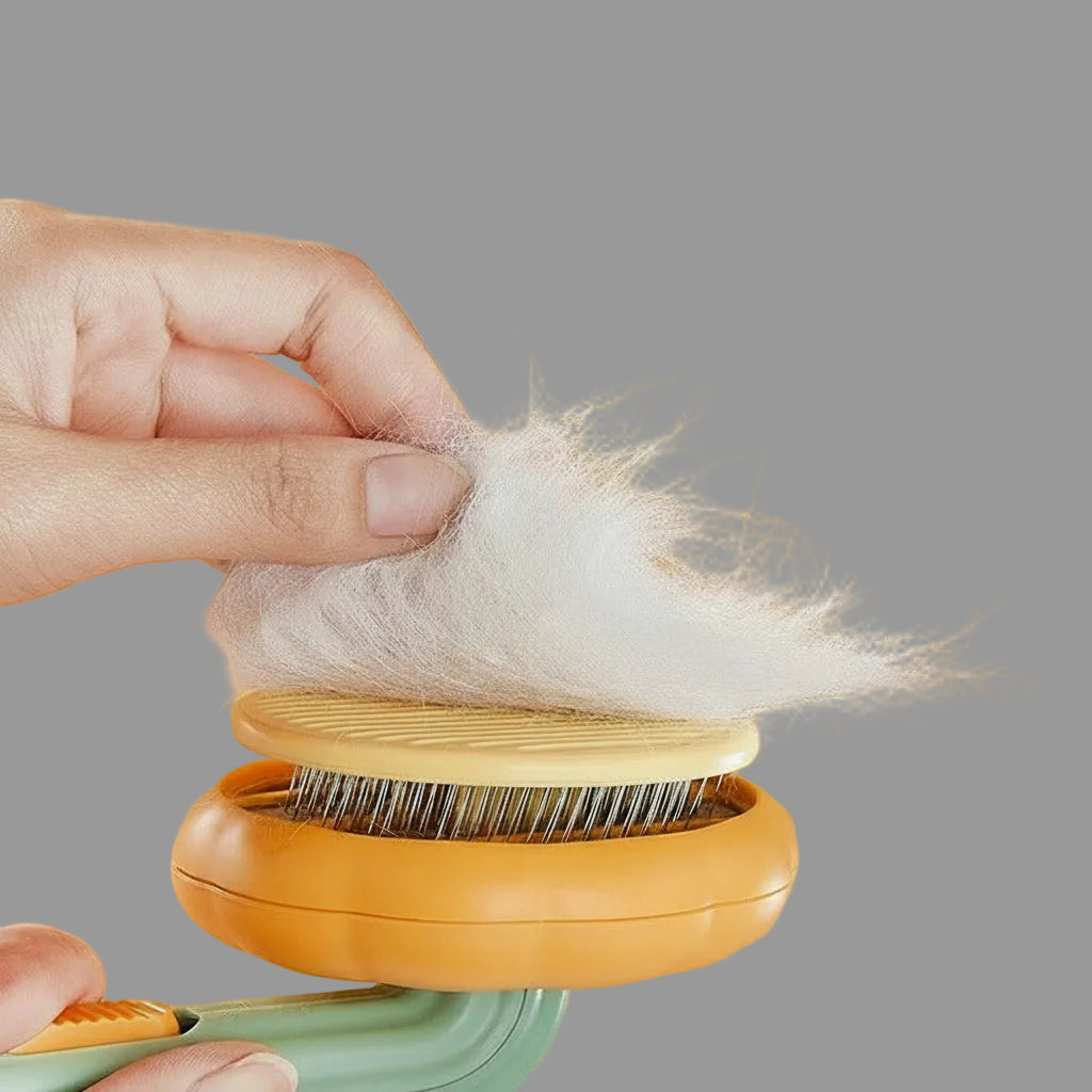 Pet Grooming Brush – Gentle & Effective Fur Remover