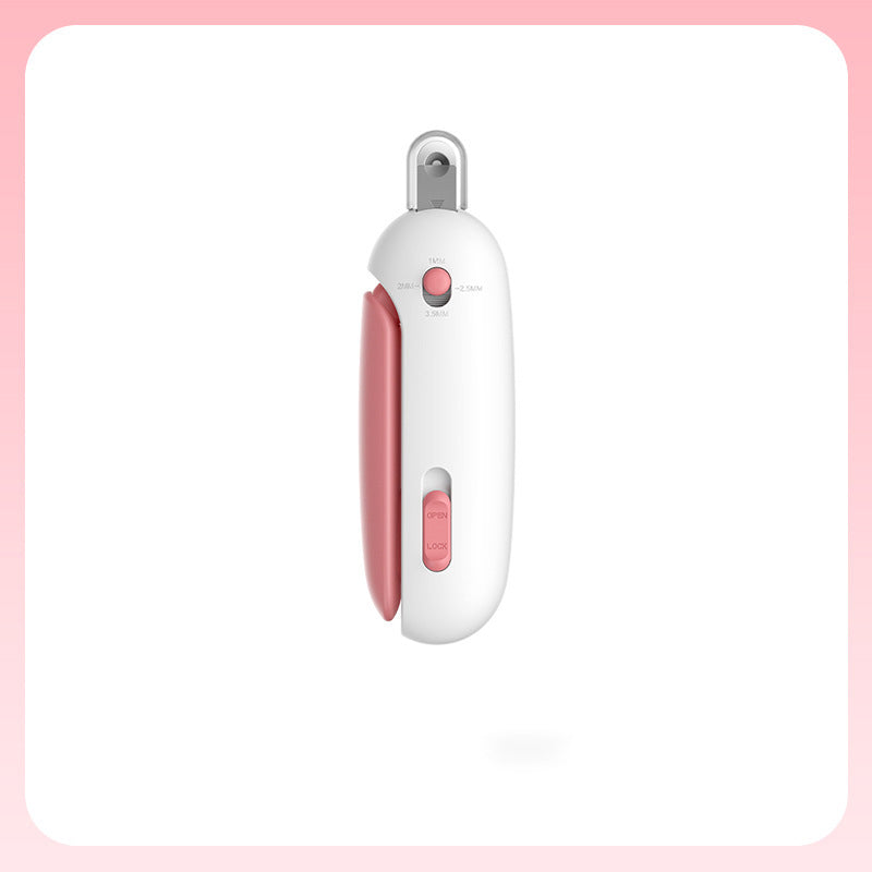 Pet Nail Clipper with Hidden File